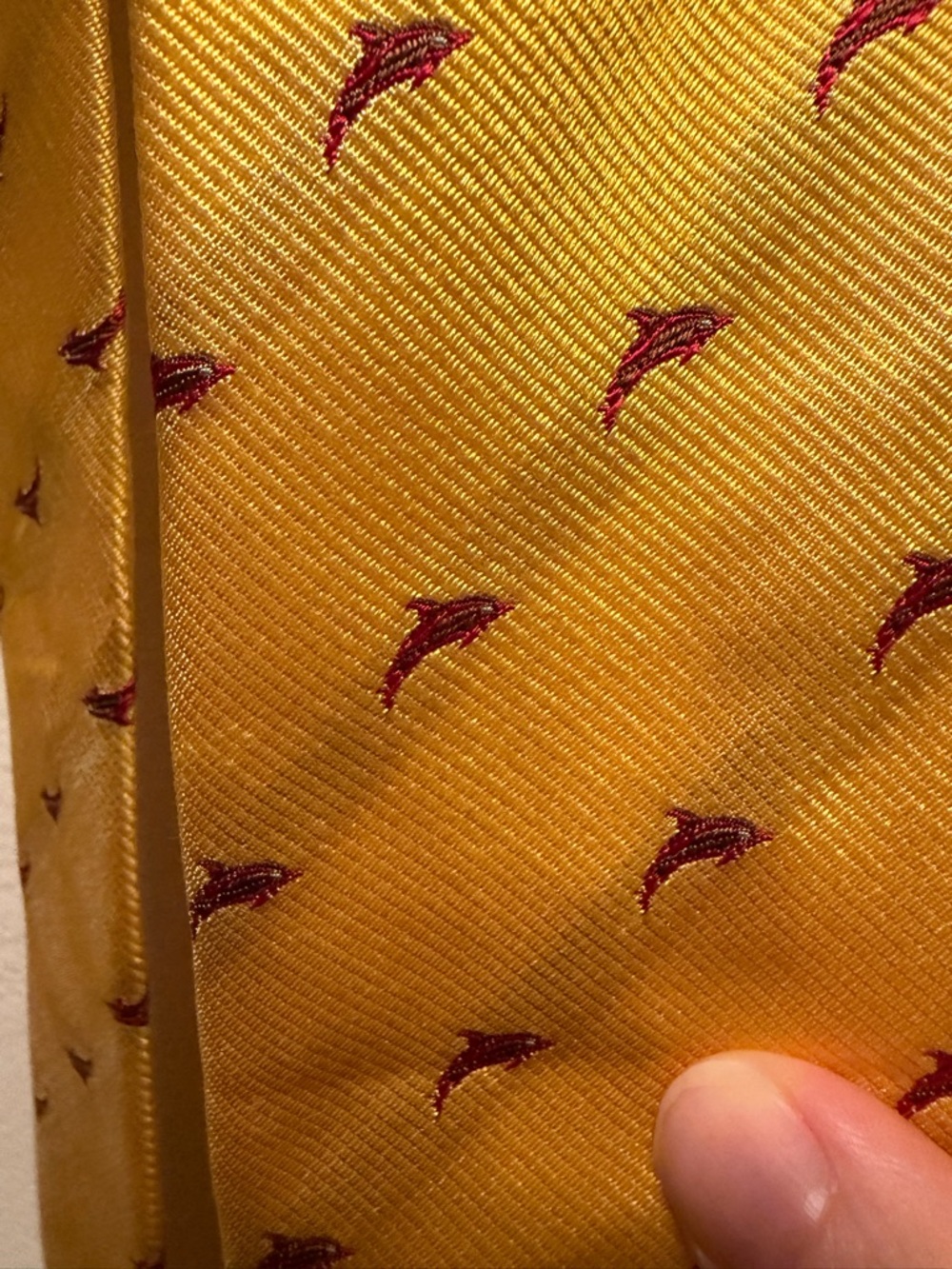 NWT Daniel Milano Dolphin Tie - Picture 8 of 8